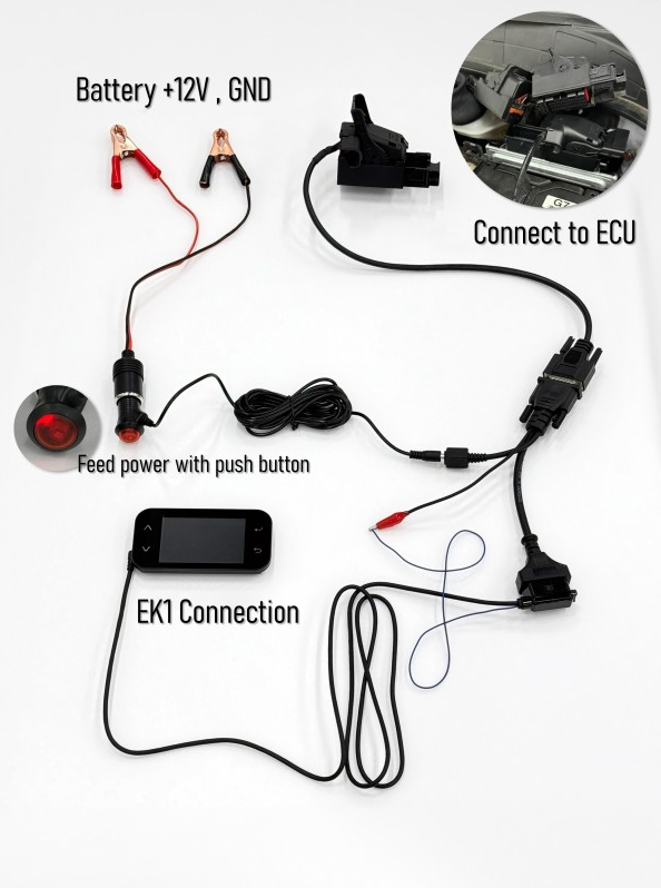 DCT 8AT TAD801 Bench Cable